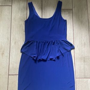 Peplum dress